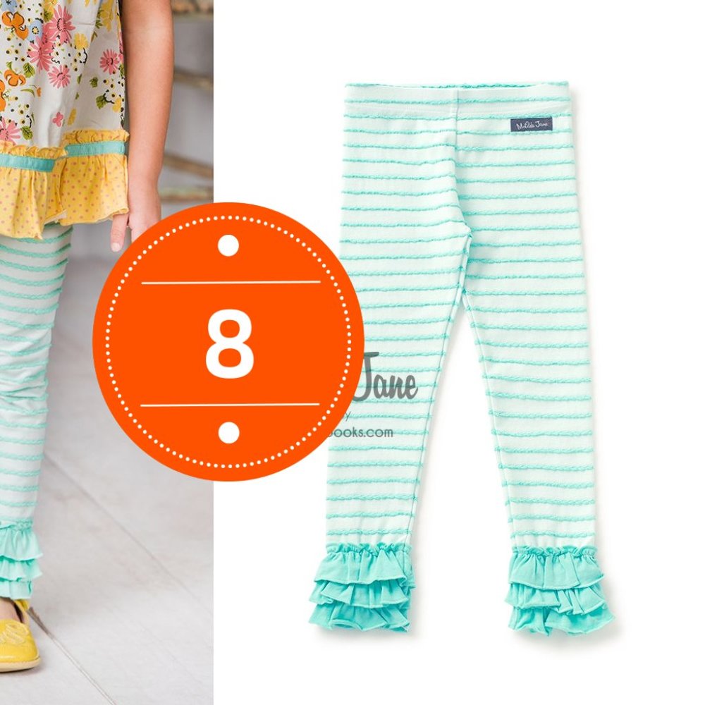NWOT Matilda Jane Skipping Along Leggings size 8